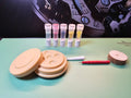 Kit for Watchmaking: 5 Moebius Repackaged Oils 0.2ml (9010,HP1300, 9501, 9415, 8200) + Bergeon oiler + pithwood + oil dish (See picture what you get