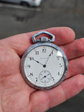 1911 Vintage Elgin Jewel Pocket Watch / Grade 313 / Size 16S SERVICED Keeps Time